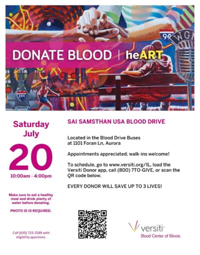 Blood Drive, July 20, 2024