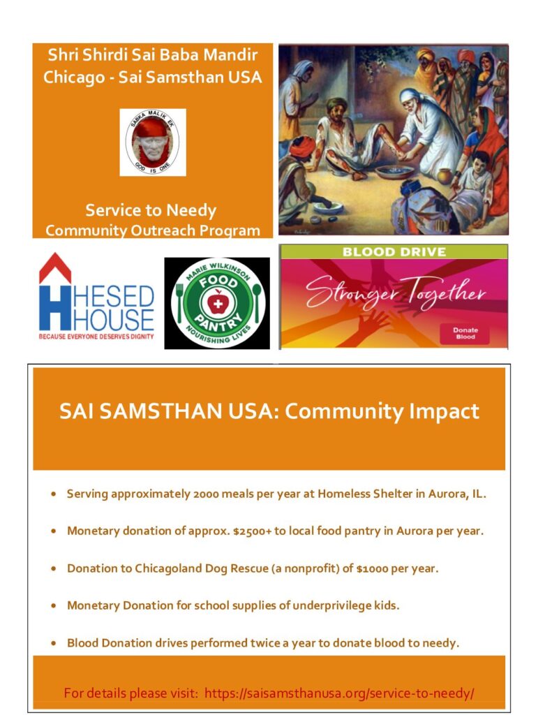 Service to Needy Community Outreach Program, 2024